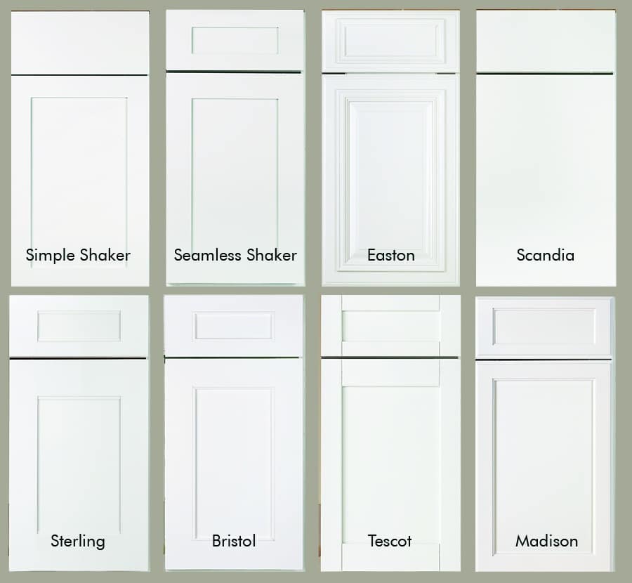 Example Cabinets and drawers Sinclair custom cabinets