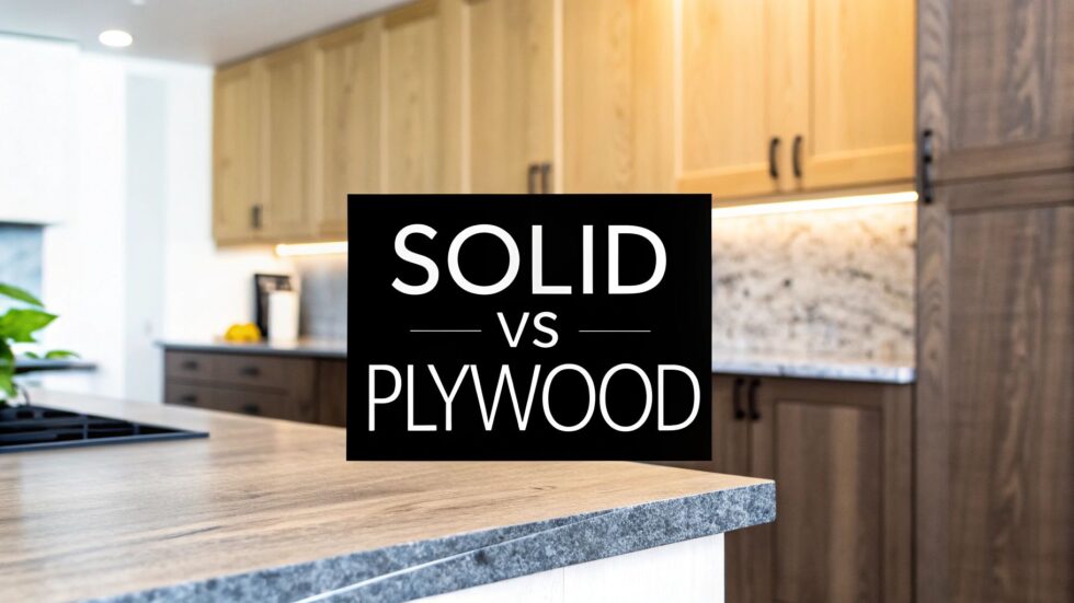 Solid Wood vs Plywood Cabinets: Essential Guide | Sinclair Cabinets ...
