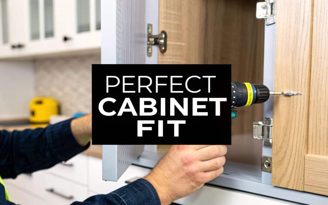 Adjusting Cabinet Doors for a Perfect Fit