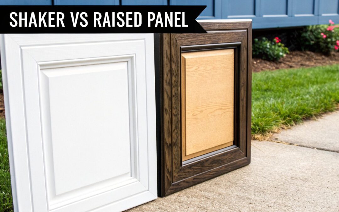 Shaker vs Raised Panel Cabinets A Definitive Guide