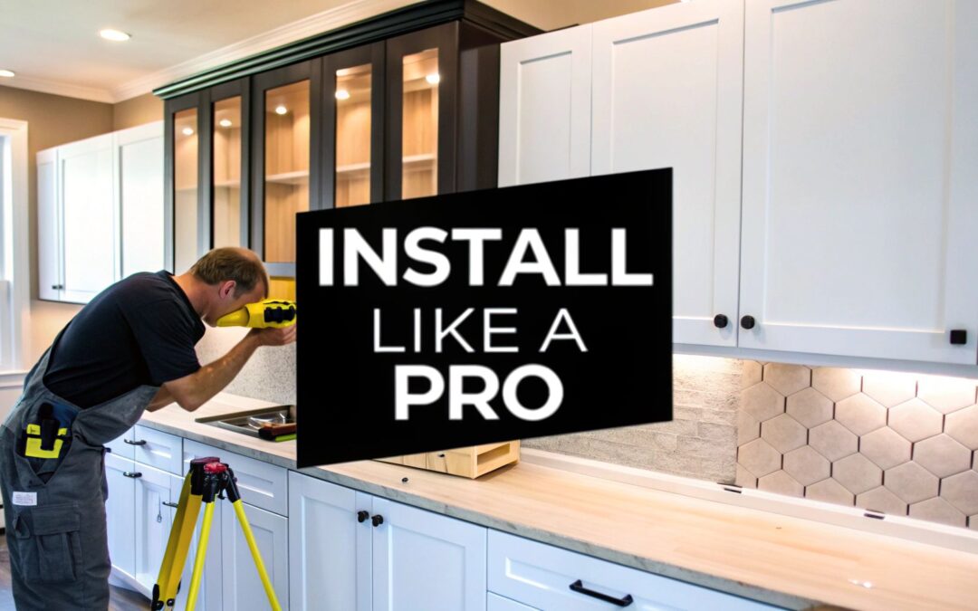 How to Install Kitchen Cabinets Like a Pro in Simple Steps