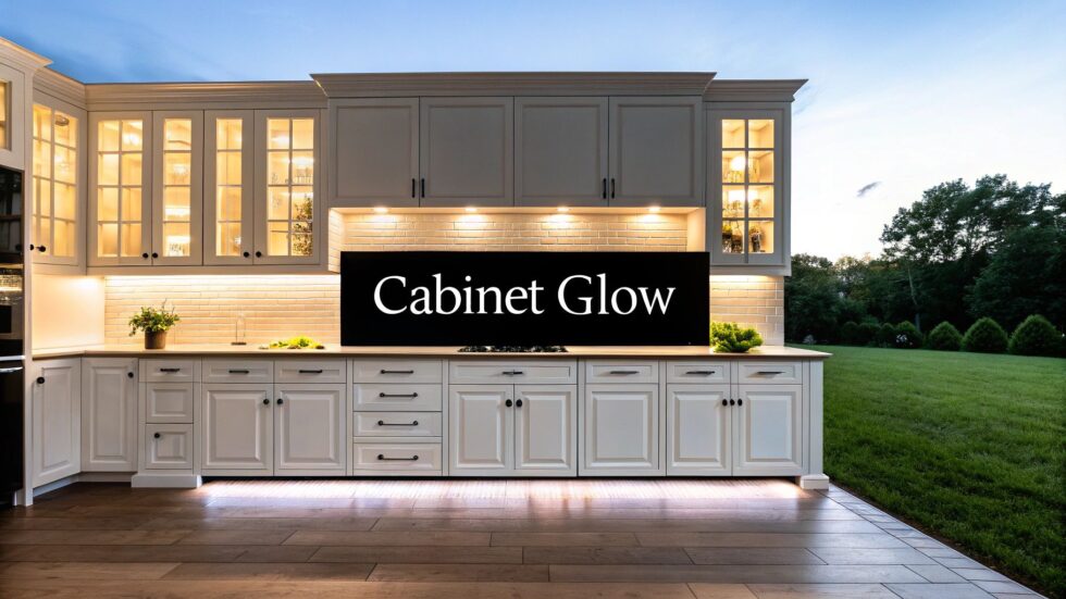 9 Brilliant Kitchen Cabinet Lighting Ideas for 2025 | Sinclair Cabinets ...