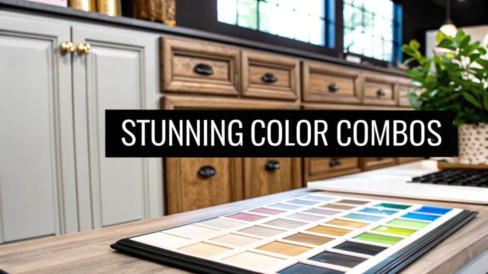 9 Stunning Kitchen Cabinet Color Combinations for 2025 | Sinclair ...