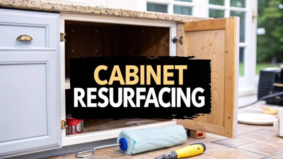 Kitchen Cabinet Resurfacing A DIY Guide | Sinclair Cabinets Cape Coral ...