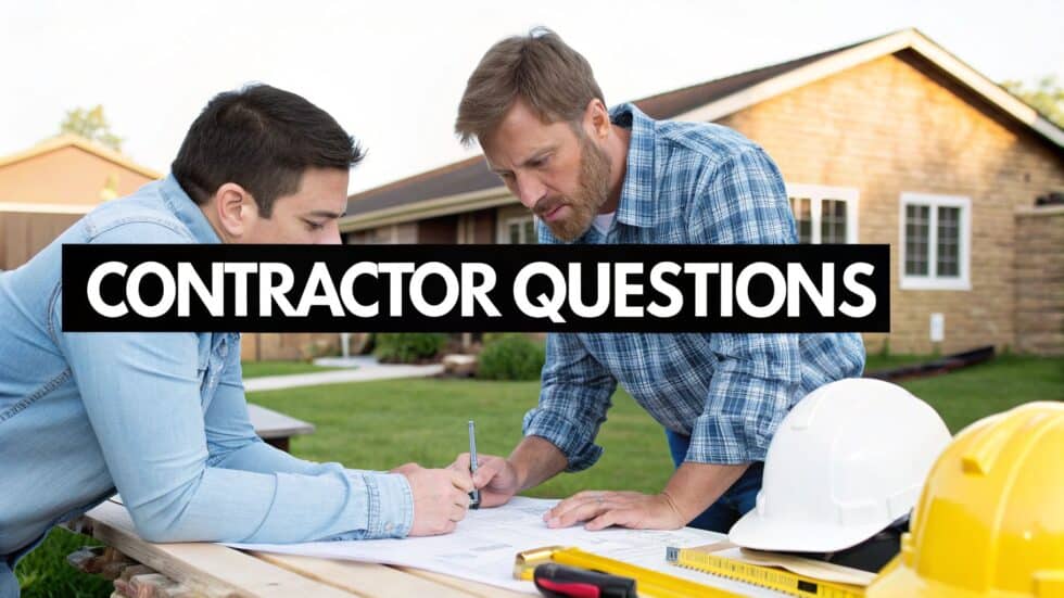 8 Essential Questions to Ask a Contractor Before Hiring in 2025 ...