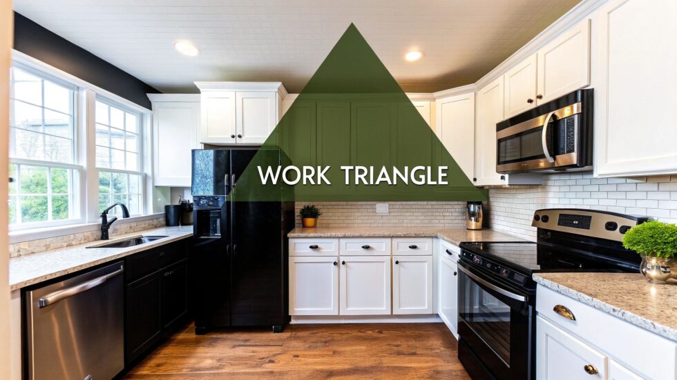 Mastering the Work Triangle in Kitchen Design for Effortless Flow ...