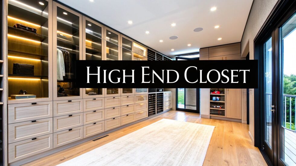 A Guide to High End Closet Systems | Sinclair Cabinets Cape Coral Florida